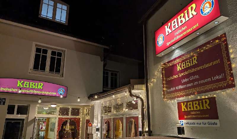 Indische Spezialitäten im Kabir Restaurant